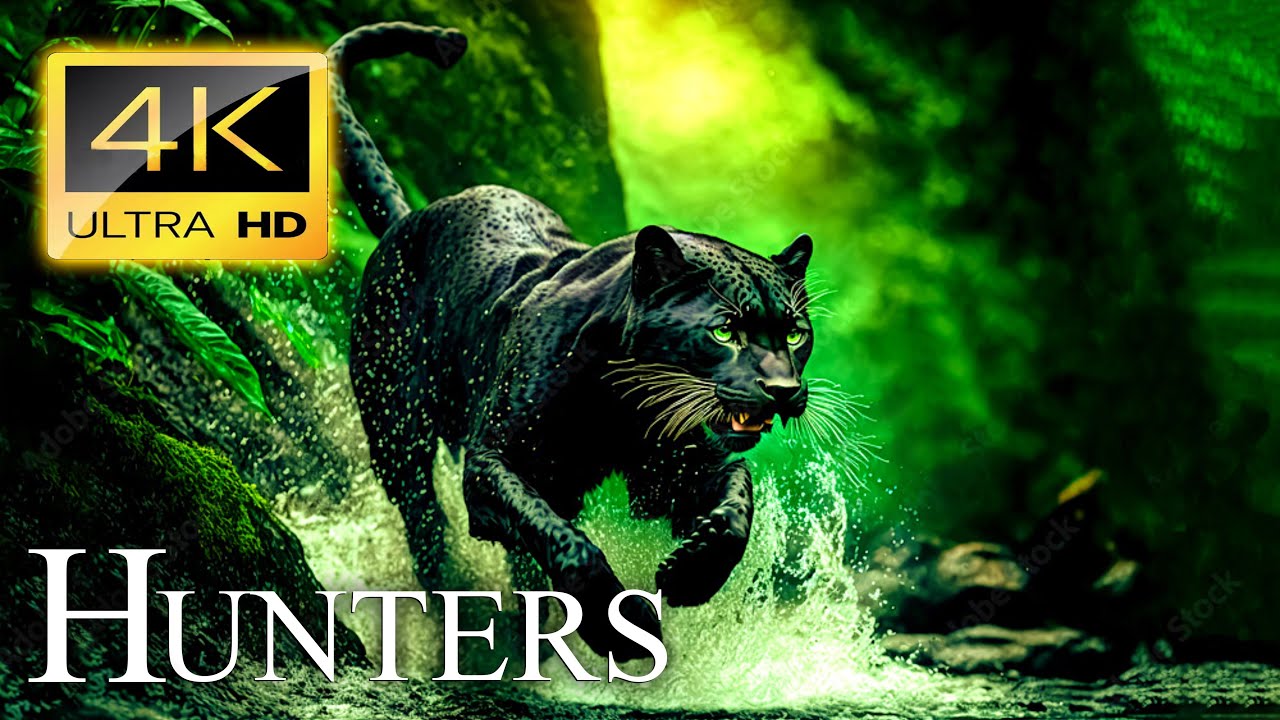 Mesmerizing HDR 4K Video of Hunter Animals Wildlife in Ultra HD