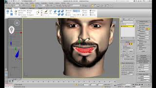 3ds max  Мимика  Настройка морфом