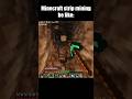 Minecraft Strip mining #shorts #minecraft