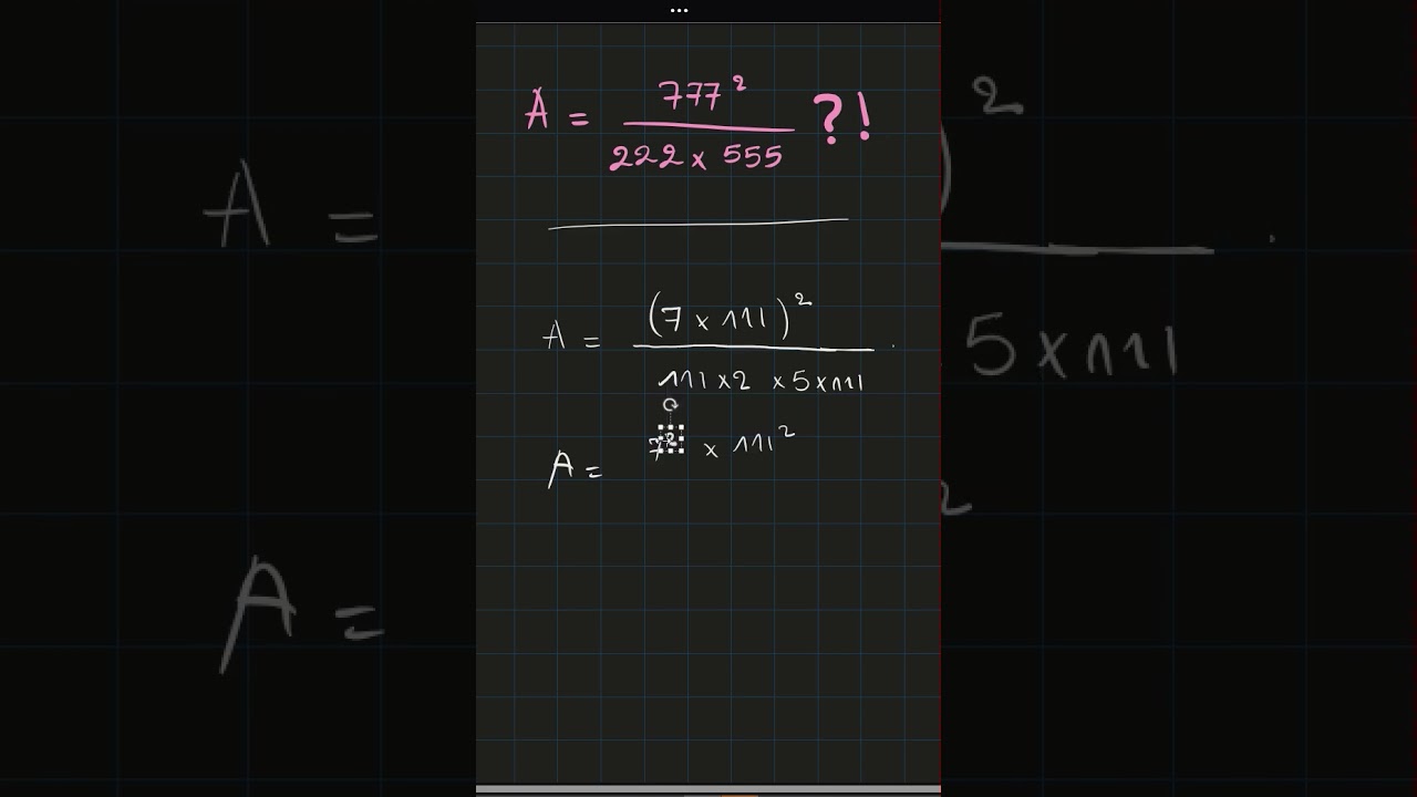 مسألة 04   جبر  أولمبياد 03-04 متوسط #maths