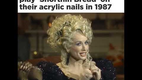 Thumbnail of Dolly Parton & Patti LaBelle play 'Shortnin' Bread' on their Acrylic Nails