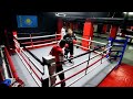 Кикбоксинг учебный спарринг...