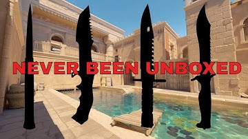 These Knives are so rare they don