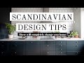 SCANDINAVIAN DESIGN TIPS that will COMPLETELY CHANGE YOUR HOME DECOR! | Interior Design Tips