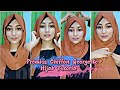 Premius chiffon georgette hijab tutoria  hijab tutoria  sky creativity