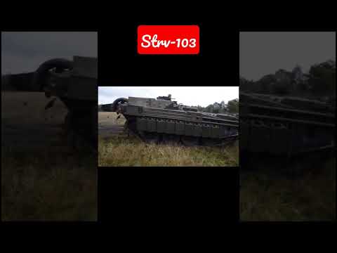 Безбашенный швед.Танк Strv-103.#shorts #шортс #війна # война#оружие