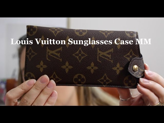 Louis Vuitton Woody Sunglasses case vs MM case/ lvlovermj 