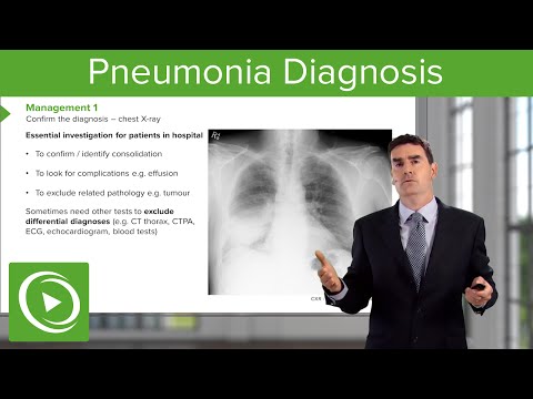 Pneumonia: Diagnosis & Principles of Management – Respiratory Medicine | Lecturio