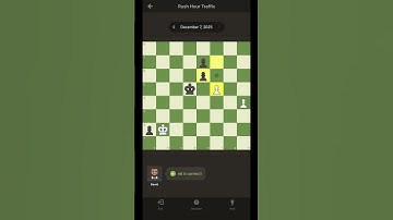 December 7, 2025 Daily Chess Puzzle | Chess.com #shorts #chess