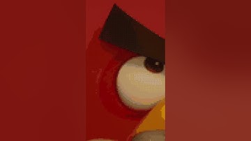 ANGRY BIRDS PIXEL ART IN MINECRAFT