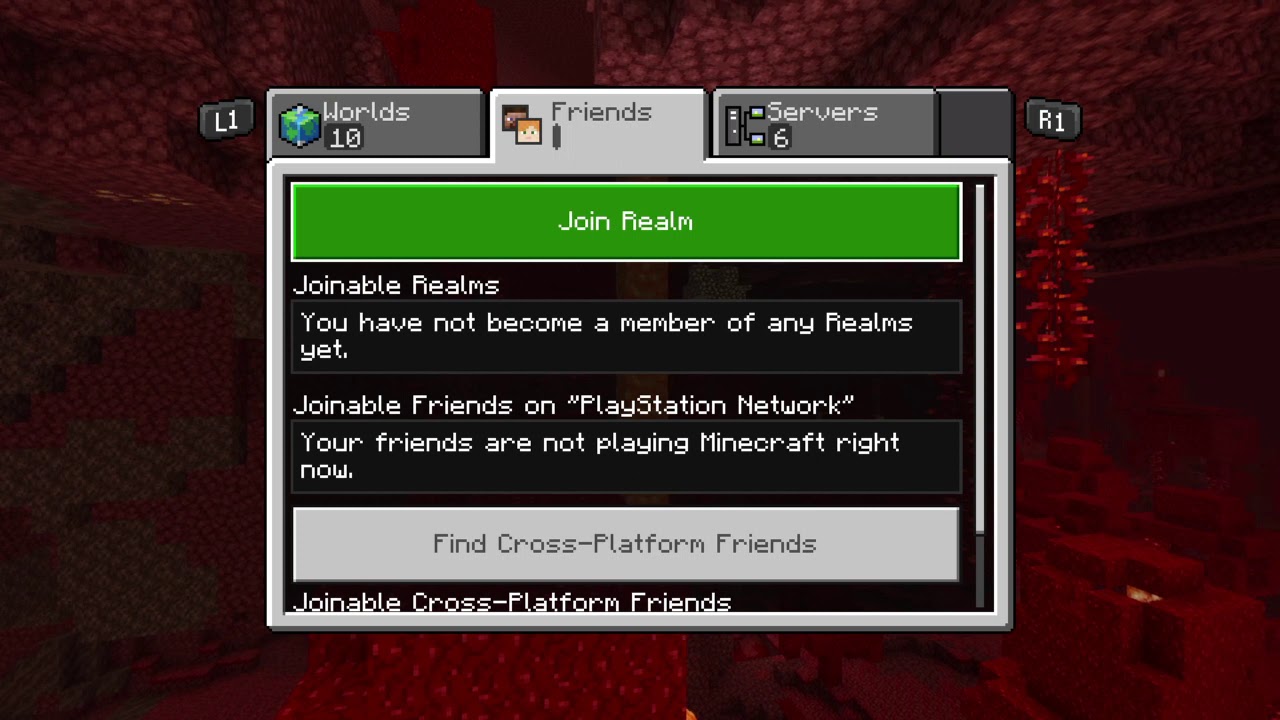 How to get more servers on Minecraft PS4 2021 YouTube