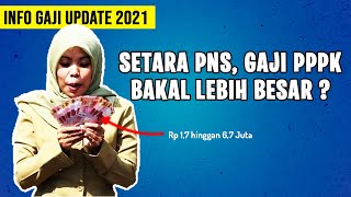 Besaran Gaji dan Tunjangan PPPK 2021, Lebih Besar Dari PNS !