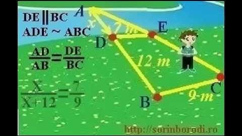 Measuring the width of the river
