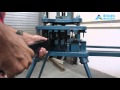 Hand operated punching machine