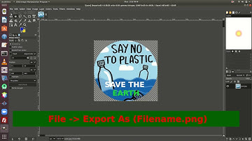 How to crop a photo into a circle using GIMP