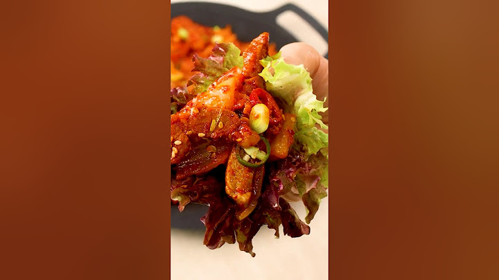 이제는 고기 구울 때 '이것' 넣고 구워주세요 #김치 #돼지고기 #두루치기