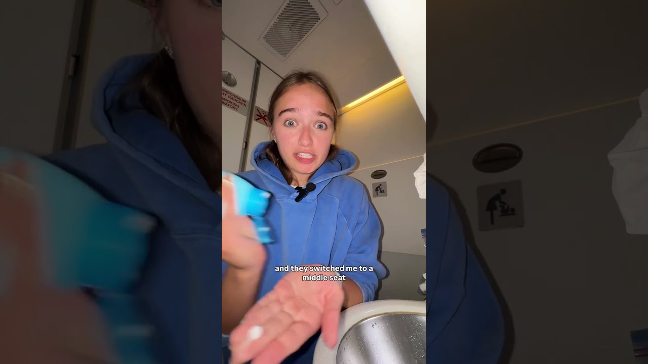 Nighttime Routine On Airplane