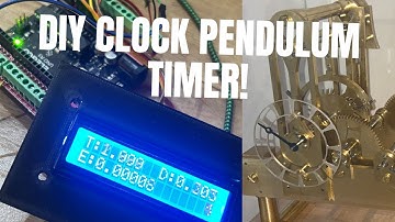 DIY Arduino Clock Pendulum Timer | Precision Timekeeping for Horologists