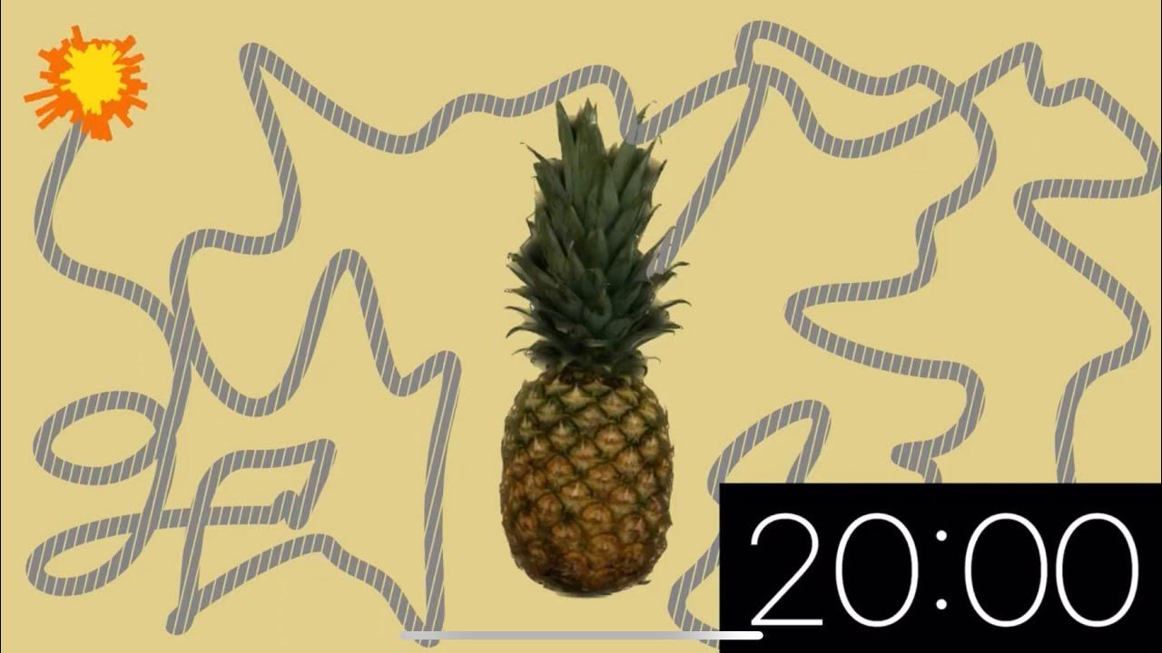 20 Minute Timer Pineapple Explosion 🍍🍍 YouTube