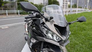 カワサキ ZX-6R ドライブレコーダー 口コミ・動画インプレッション (1