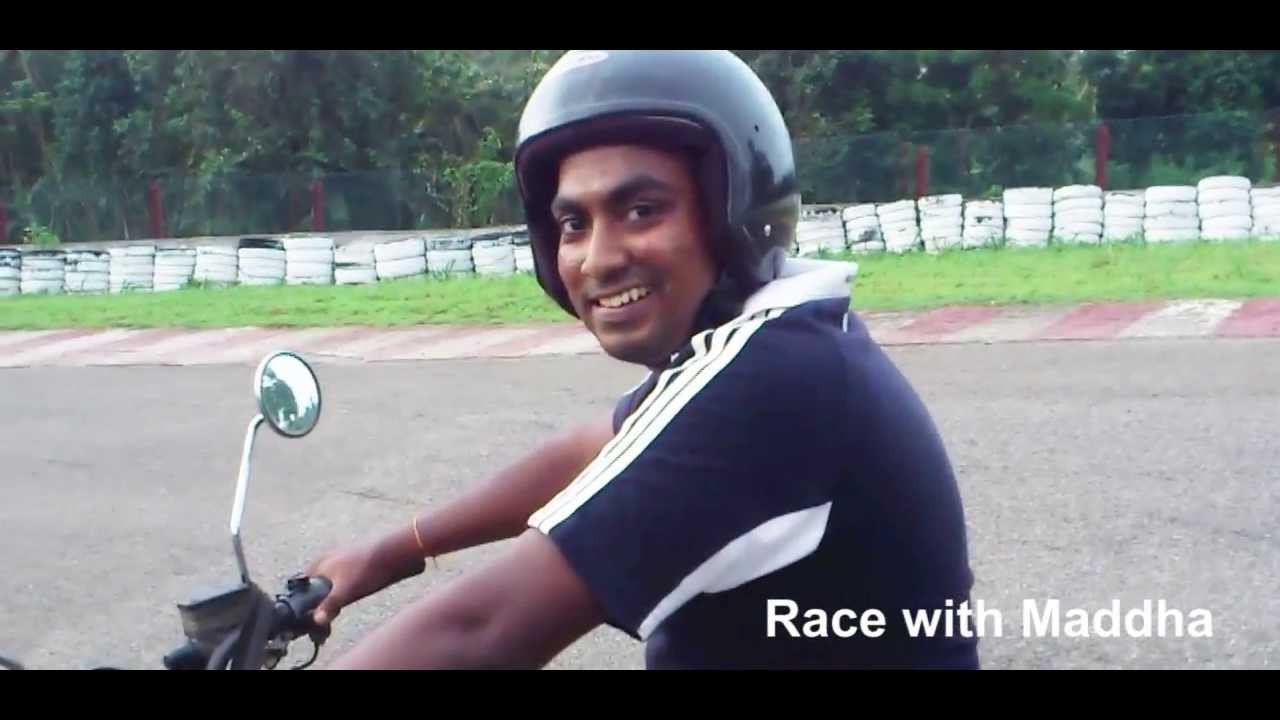 Madusanka Illankoon at Pannala Race Track.