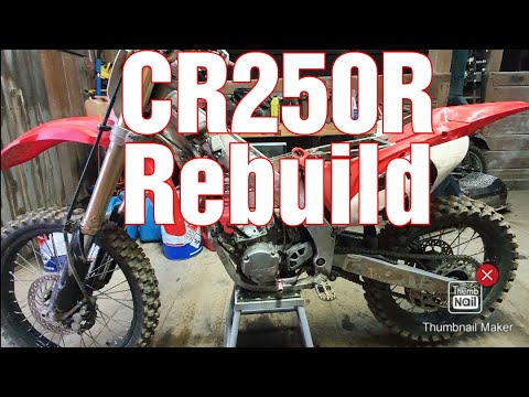 How to: CR250R top end rebuild - YouTube