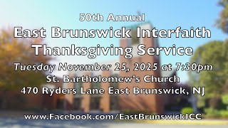 50th Annual Interfaith Thanksgiving Service Promo