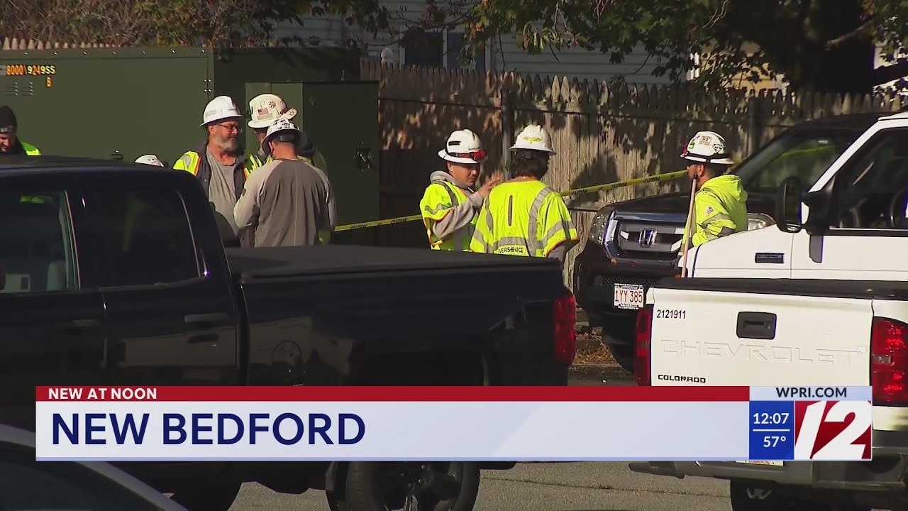 Several utility crews called to scene in New Bedford