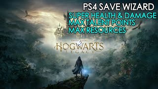 [PS4] Hogwarts Legacy - Starter Save | Save Wizard - Super Health & Super Damage | Max Resources 💥