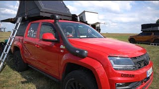 Wohnmobil VW Amarok: Sebastian baut seinen Traum Camper DIY Alucab Dachzelt Vanlife 4x4