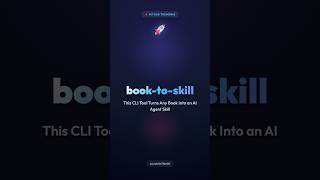 This CLI Tool Turns Any Book Into an AI Agent Skill