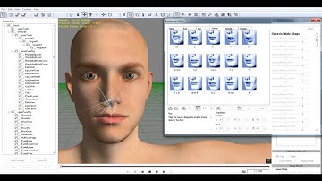 DAZ Genesis3_iCloneFaceKey part2 - Daz Genesis to iClone6