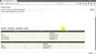 Oracle 10g PL SQL Class 15-Trigger