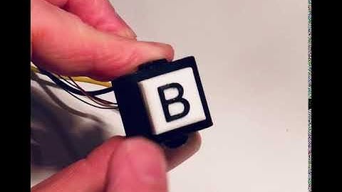 NeoPixel Illuminated Push Button Switch