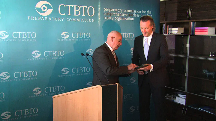CTBTO Head Tibor Tth Awarded "Commander's Cross of...