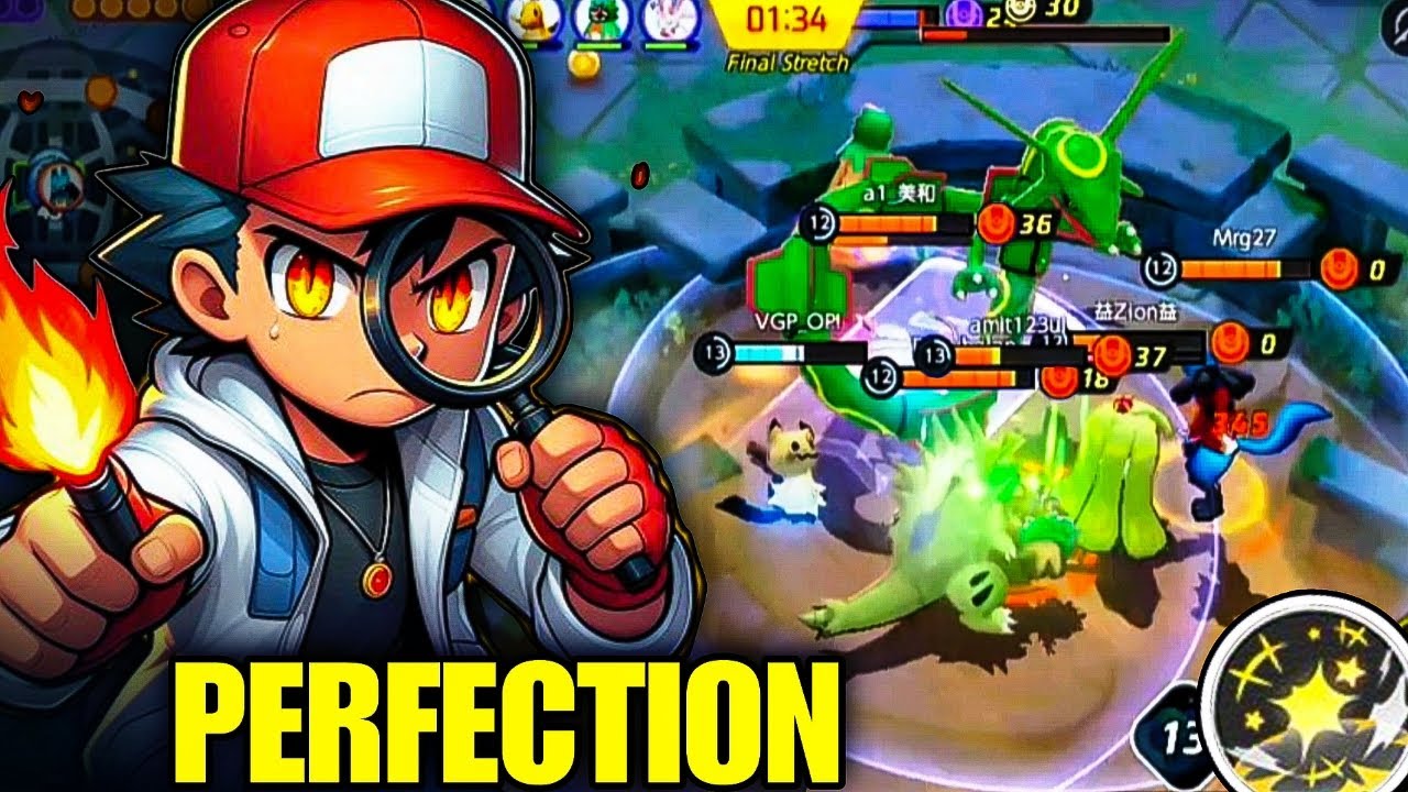 Play Rough Pokemon When Play Rough PERFECTLY HITS Rayquaza 😱😱 ll Pokemon unite - YouTube