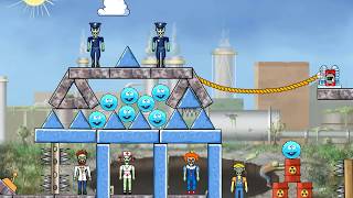 TNT Zombies Walkthrough Demolish monster contructions