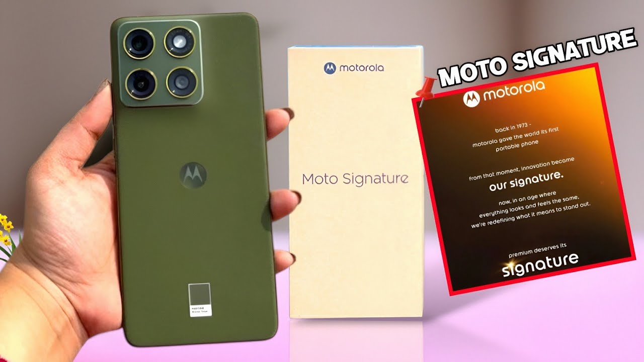 Moto Signature 5G Unboxing & Launch Date | Motorola Signature 5G Review & Price in India, camera