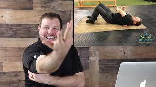Lacrosse Ball on Lats Shoulder Flexion