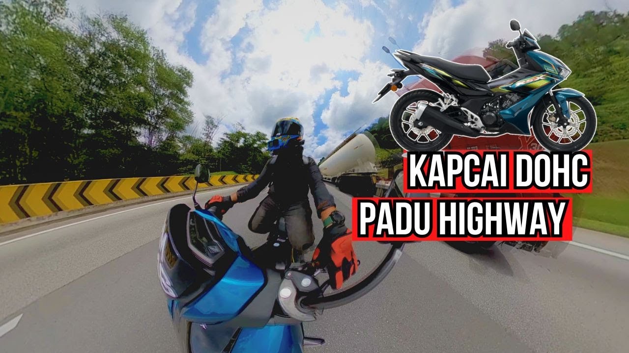 KAPCAI 150cc DOHC PADU ! HONDA RSX WINNER LAYAN KARAK