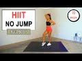 Quick 10 min Low Impact FULL BODY HIIT Workout | No Equipment &amp; No Jumping