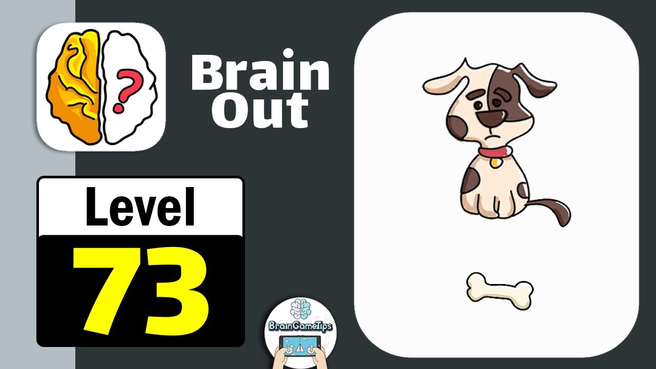 Brain Out -Tricky riddle games - Level 73 Comfort My Dog [ 2021 ] Solution