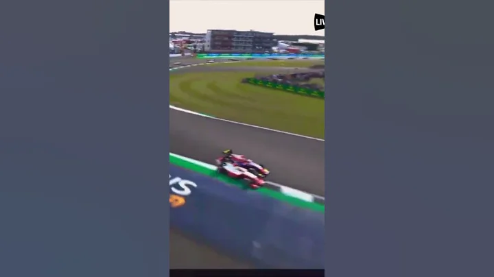 F3 2022 GP UK Bearman crash !!!!