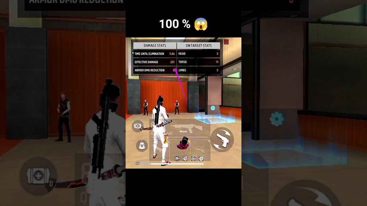 Free fire Tragon vs Mag 7 gun test who is best 😱 