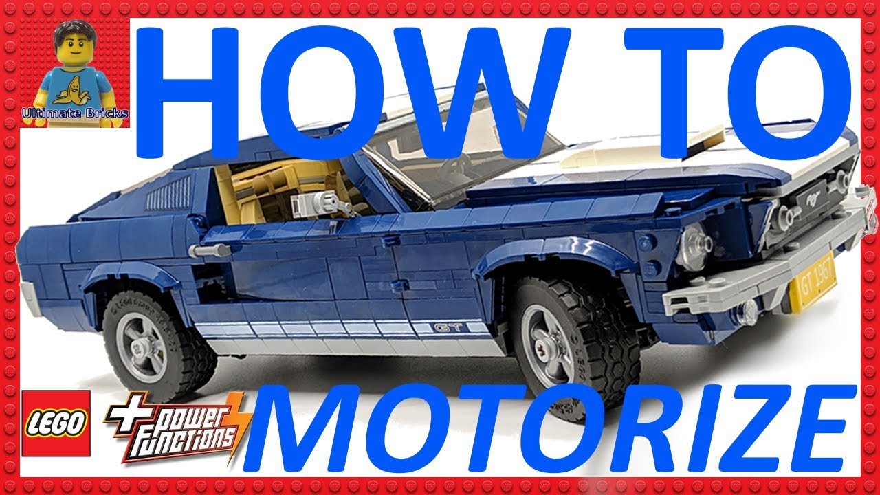 Lego Creator 10265 Ford Mustang Speed Build 