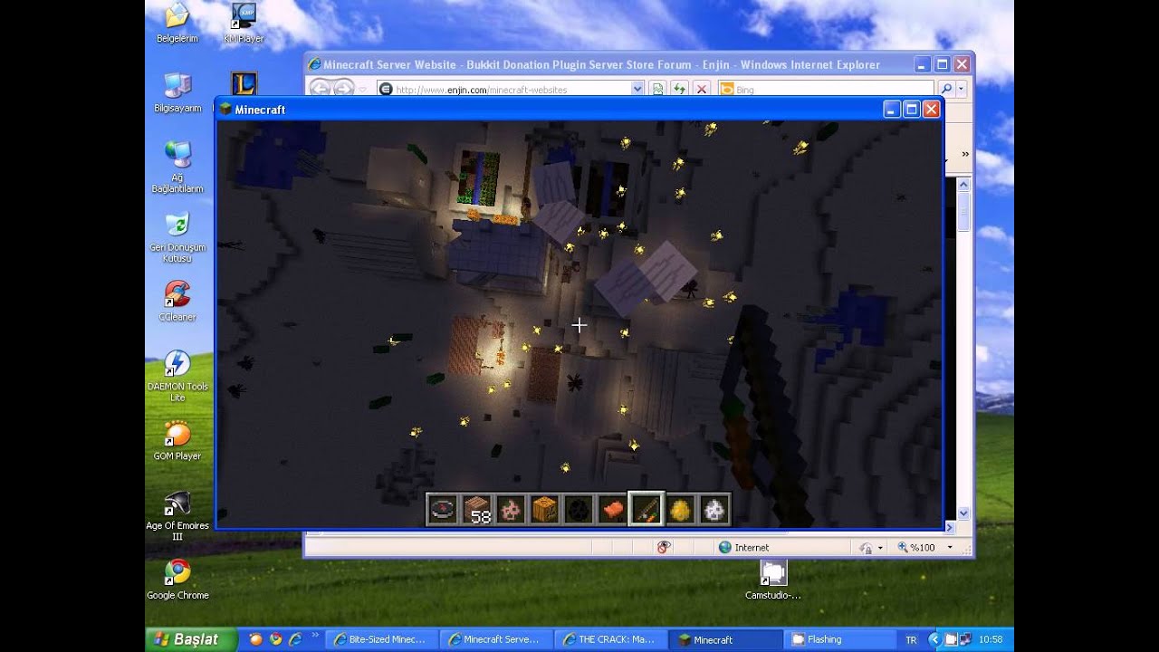 minecraft end of the world - YouTube