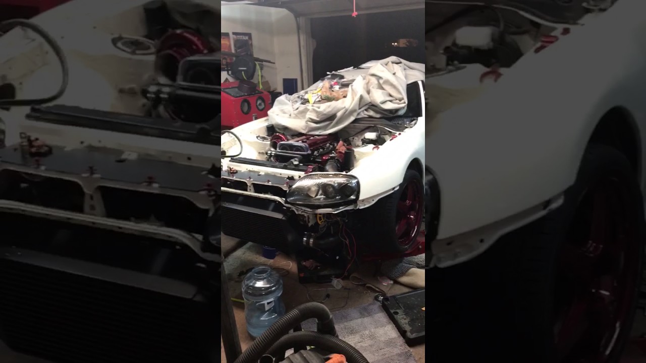 Toyota Supra idle adjustment - YouTube