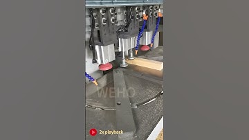 CNC Mortise and Tenon Processing Center #cnc #mortise #tenon #tenoner #MSK1200 #machine #wooden