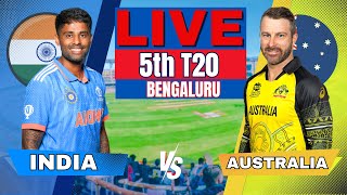 Live: India vs Australia 5th T20 Match Live Score & Commentary | Live Cricket Today IND vs AUS