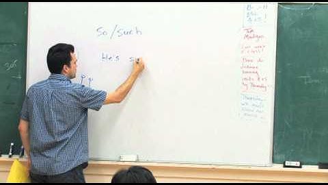 So and Such (Intermediate-Advanced, Level 4-5)